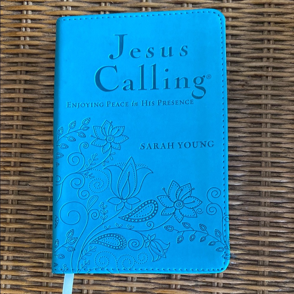 Blue "Jesus Calling" Journal